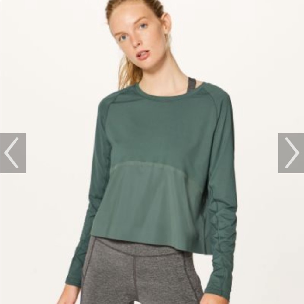 Lululemon Cropped Long Sleeve
